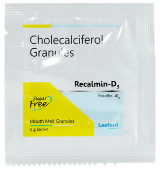 Recalmin D3 Sugar Free Granules 1gm